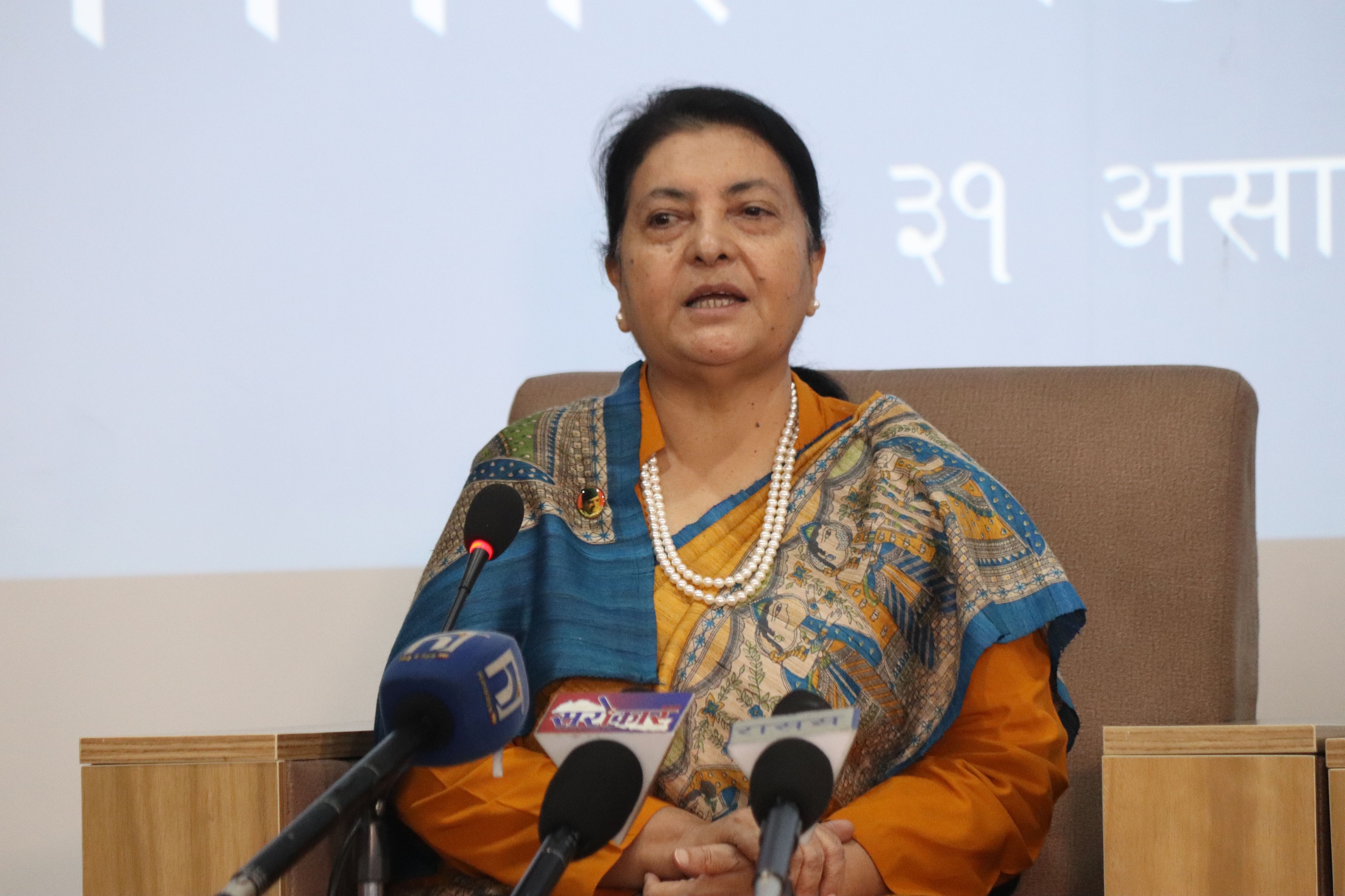 म महाधिवेशनमा सहभागी हुने विषय केन्द्रीय कमिटी बैठकले निर्धारण गर्छ : पूर्व राष्ट्रपति भण्डारी Image