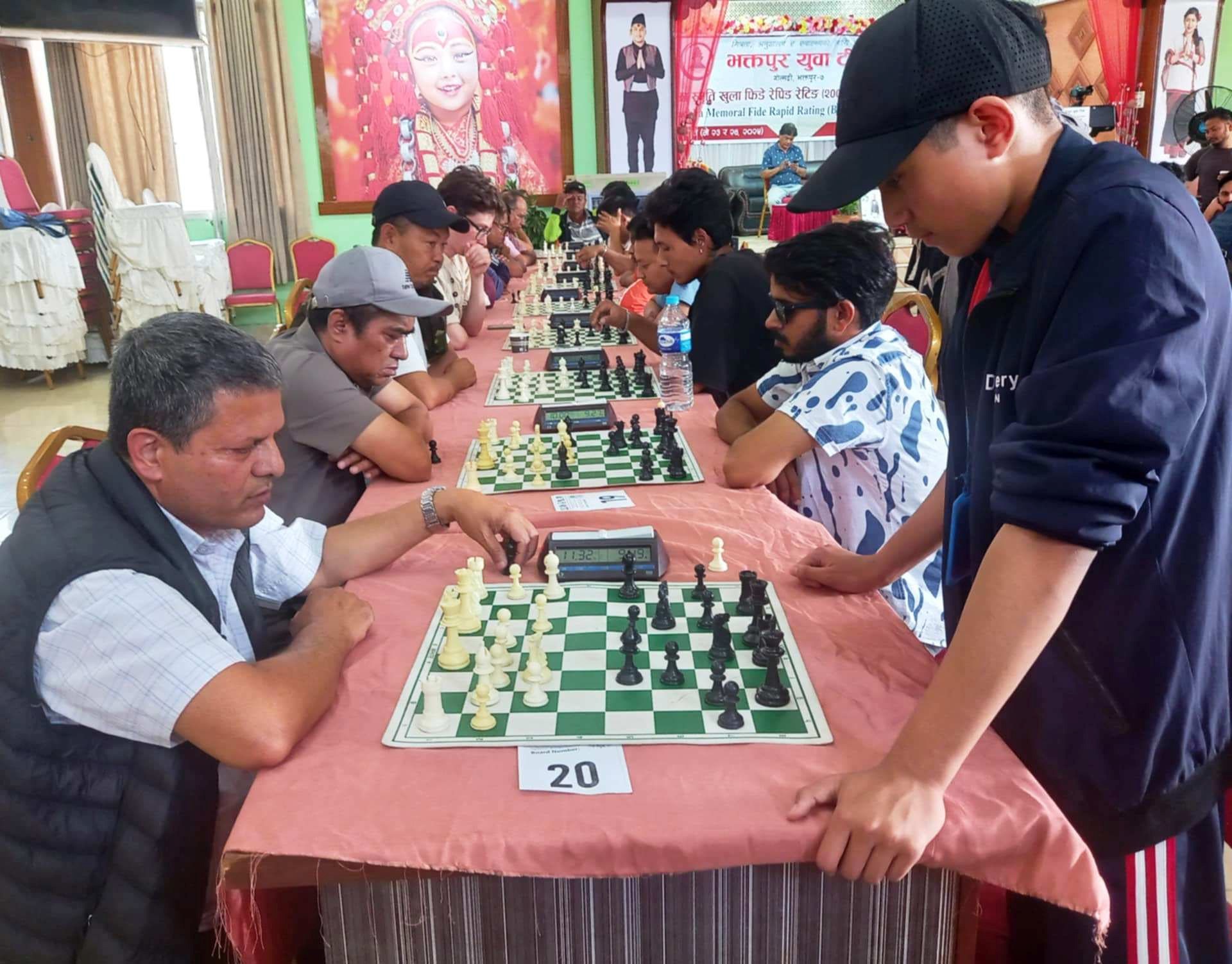 भक्तपुरमा बुद्धिचाल प्रतियोगिता सुरू