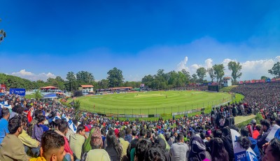 त्रिवि मैदानमा फ्लडलाइट र प्यारापिट बनाउन बोलपत्र स्वीकृत Image