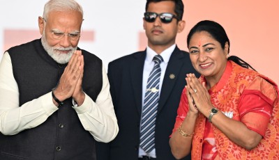 भाजपा नेता गुप्ताद्वारा दिल्लीको मुख्यमन्त्रीका रूपमा सपथ ग्रहण, प्रधानमन्त्री मोदीद्वारा बधाइ Image