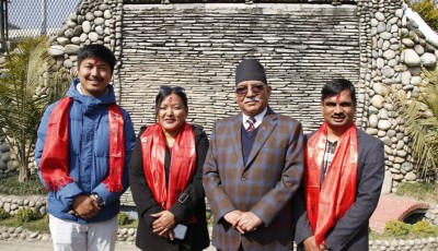 युवाहरूको ऊर्जा समाज रुपान्तरणमा प्रयोग हुनुपर्छ : अध्यक्ष प्रचण्ड Image