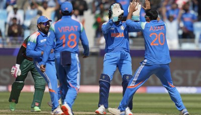 ICC Champions Trophy: Thrilling Contest Between India and Bangladesh Image