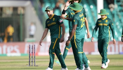 South Africa Dominates as Wiaan Mulder Dismisses Adil Rashid in ICC Champions Trophy Clash Image