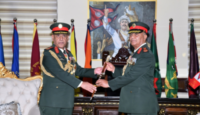 प्रधानसेनापति शर्माको बिदाइ: नेपाली सेनामा पुर्‍याउने योगदानको प्रशंसा Image