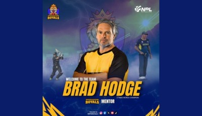 सुदूरपश्चिम रोयल्सको प्रमुख मेन्टेर अस्ट्रेलियाका पूर्व क्रिकेटर ब्राड हज Image