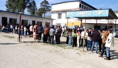 काठमाडौं उपत्यकाका ११ क्याम्पसमा मतदान Image