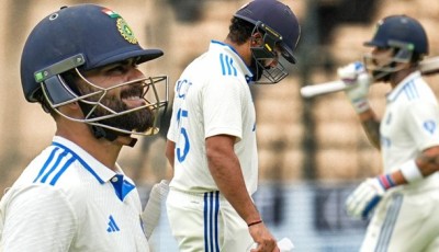 न्युजिल्यान्डको चमत्कारी बलिङले भारत ४६ रनमै अलआउट Image