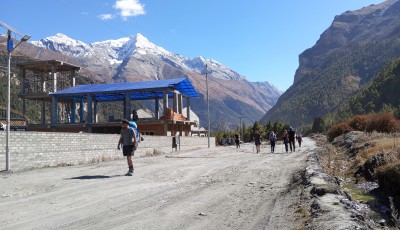 Manang Sees Surge in Foreign Tourist Arrivals Image