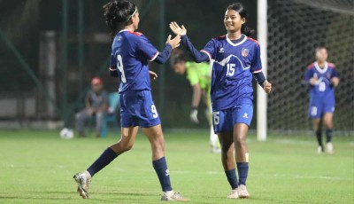साफ यू–२० च्याम्पियनसिप: मीनाको ह्याट्रिकसहित नेपालद्वारा श्रीलंकामाथि ७–० को सानदार जित