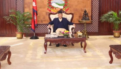 Former Sri Lankan President and PM Oli Hold Talks Image