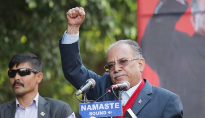 प्रचण्डको सुरक्षामा पूर्वलडाकु सार्पसुटर र वाईसीएलको टोली Image