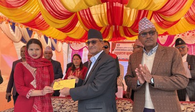 स्रोत र साधनले भ्याएसम्म भूकम्पपीडितलाई सहयोग जारी छ Image