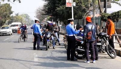 बागमती प्रदेशमा ट्राफिक कारबाहीबाट ५९ करोड राजस्व संकलन Image