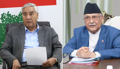 प्रधानमन्त्री ओली र देउवाबीच गोप्य भेटवार्ता, कांग्रेस–एमालेका शीर्ष नेताहरू नै बेखबर Image
