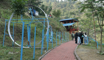 साहसिक खेलहरूसहित आन्तरिक पर्यटकको आकर्षणको केन्द्र बन्दैँ धरानको एडभेन्चर पार्क Image