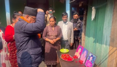 निर्वाचन क्षेत्रको विकासमा समय दिने अध्यक्ष दाहालको प्रतिबद्धता Image