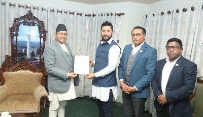 निलम्बन फुकुवा गरिदिन सभापति लामिछानेद्धारा सभामुख घिमिरेलाई निवेदन Image