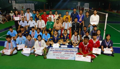 सिद्धार्थ एकेडेमी दोस्रो अन्तर विद्यालय ब्याडमिन्टन प्रतियोगितामा च्याम्पियन Image