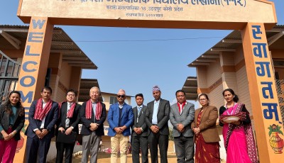 जापान सरकारको सहयोगमा निर्मित विद्यालय भवन हस्तान्तरण Image