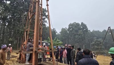 अलपत्र खानेपानी आयोजनाको काम पुनःसञ्चालन Image