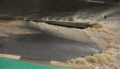 कुपण्डोल ललितपुरमा  सडक भासियो Image