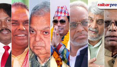 मधेस केन्द्रित दलहरूको संयुक्त मोर्चाको नेतृत्वका लागि सिके र उपेन्द्रबीच हानथाप Image