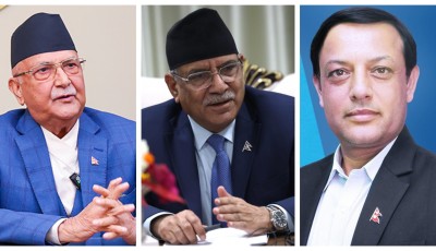 एमाले र माओवादी केन्द्रको बैठकमा एजेन्डाहरूमाथि छलफल, रास्वपा रवि लामिछाने केन्द्रित Image
