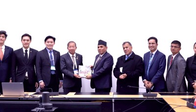 नेपाल–थाइल्याण्डबीच सहकार्यलाई अझ सुदृढ बनाउँदै: जेनेभामा अध्यक्ष दाहाल र सुरसज्जाबीच भेटवार्ता Image