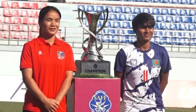 उपाधिका लागि बुधबार नेपालले बंगलादेशसंग प्रतिस्पर्धा गर्दै Image