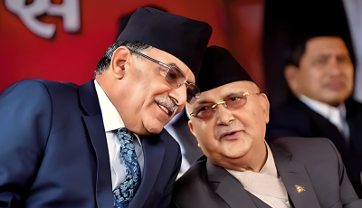 प्रधानमन्त्री ओली र प्रचण्ड काठमाडौं उपत्यका बाहिर Image