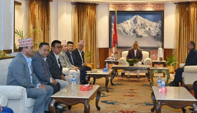 दल विभाजन सम्बन्धी अध्यादेश ल्याउन लागेकोमा राष्ट्रपतिसँग विपक्षी दलहरूको ध्यानाकर्षण Image
