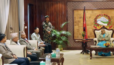 एमालेलाई संस्थागत रूपमा चुनावमा सहयोग गर्न प्रधानमन्त्री कार्कीको आग्रह