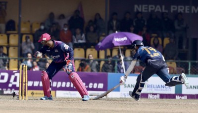 एनपिएलमा चल्न नसकेको ‘पोखरा एभेन्जर्स’,  स्वदेशी खेलाडीको कमजोर प्रदर्शन Image