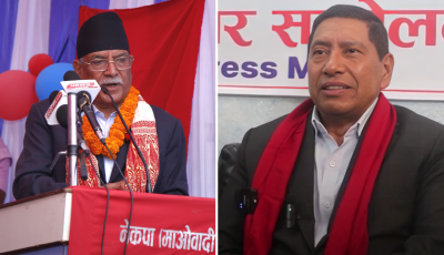 झोक्किएर चितवन उक्लेका श्रेष्ठ पुनः मधेस झरे, प्रचण्डसँगै अभियानमा हातेमालो Image