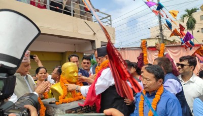 टंकमणीजीले युद्वकालमा सप्लाई बिभागको जिम्मेवारी राम्रो गर्नु भा थियो: प्रचण्ड Image