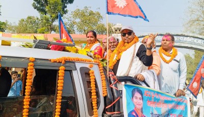 सम्मान र पुरस्कारले उत्साहित यु–१९ महिला क्रिकेट टोलीकी कप्तान पूजा Image