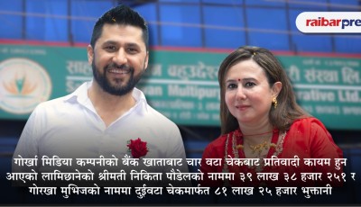 चितवनका निवर्तमान सांसदको चितवनमै ठगी धन्दा : सहकारीको बचत श्रीमान्–श्रीमती मिलेर झ्वाम Image