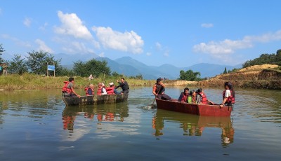 रिचार्ज पोखरी बनाइएका ‘काङ्साहोल ताल’मा डुङ्गा सयरसँगै माछापालन Image