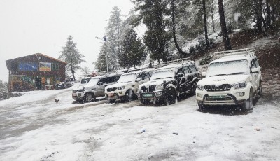 Snowfall in the Rara region Image