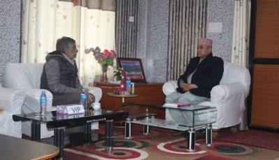 मुख्यमन्त्री शाहद्वारा राससको विकासमा प्रदेश सरकारको सहकार्यको प्रतिबद्धता Image