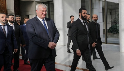 सिरियाली नेता र युक्रेनी उच्च कूटनीतिज्ञबीच भेटवार्ता Image