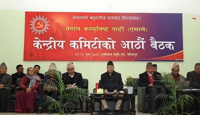 एमाले बैठक : १ केन्द्रीय सदस्य ३ मिनेट, विवादित धारणामा रोक Image