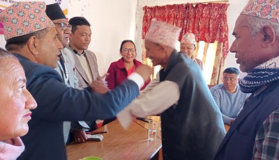 सन्धिखर्क नगरपालिकाले गोरु पाल्ने किसानलाई सम्मान र आर्थिक प्रोत्साहन Image
