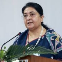 पूर्वराष्ट्रपति भण्डारीसँग नारायणकाजीको वाम एकताको प्रस्ताव Image