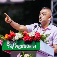 पूर्वसभापति देउवाका लागि कुर्सी खाली राख्यौँ, तर आउनु भएन: सभापति थापा Image