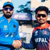 यूएईसँग नेपालका दुई टी–२० खेल तय, त्रिकोणात्मक सिरिजअघि तयारी तीव्र Image
