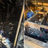 भर्खरै उद्घाटन भएको एमाले नेतृ शान्ताको अचार पसलमा आगलागी, १५ लाख बराबरको क्षति Image