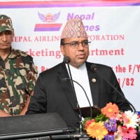 पर्यटन चलायमान बनाउन राष्ट्रिय ध्वजावाहक सशक्त बनाउने मन्त्रीको प्रतिबद्धता Image