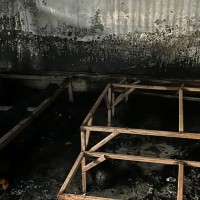ग्यारेज क्यान्टिनमा आगलागी, वृद्ध कामदारको जलेर मृत्यु Image