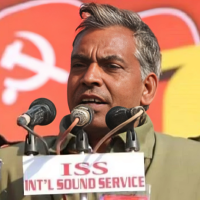 निर्वाचन विरोधमा सक्रिय नेकपा (बहुमत)का महासचिव धर्मेन्द्र बास्तोला पक्राउ Image
